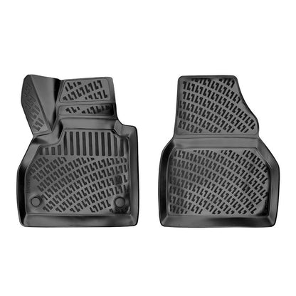 Set covorase auto cauciuc tip tavita pentru renault kangoo (fata) 2007-2014