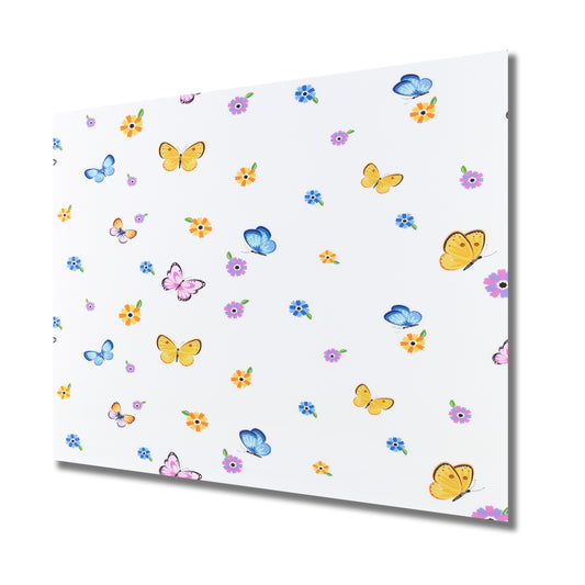 Panou decorativ autocolant D3519 60x60 cm Fluturi