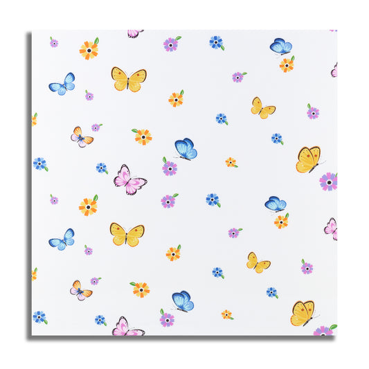 Panou decorativ autocolant D3519 60x60 cm Fluturi
