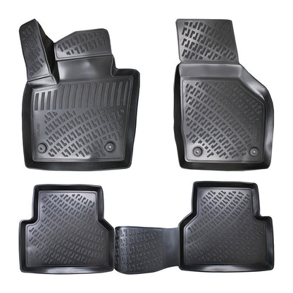 Set covorase auto cauciuc tip tavita pentru audi q3 i (8u) 2011-2018