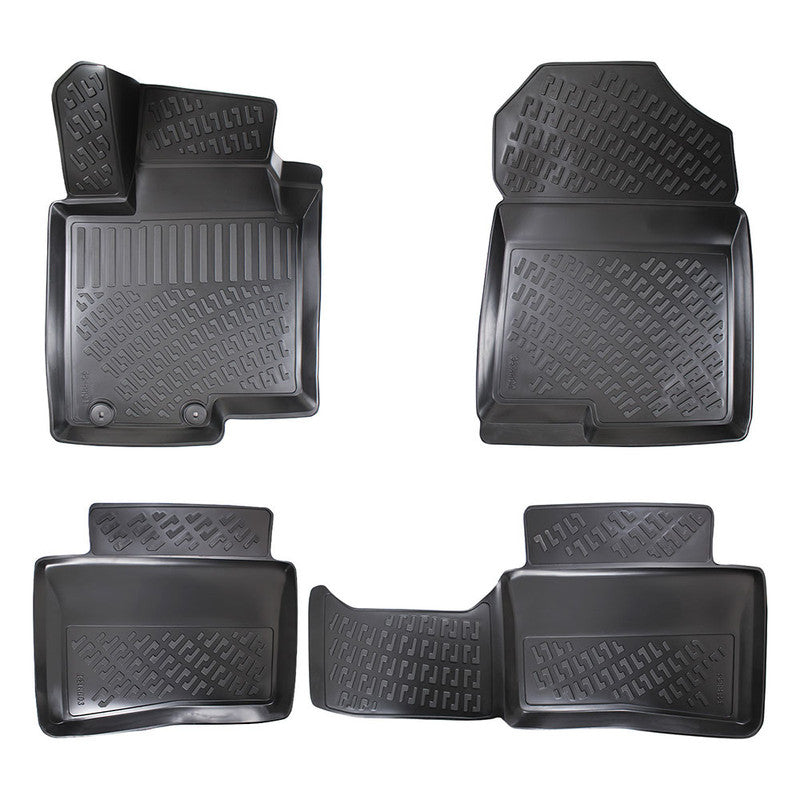 Set covorase auto cauciuc tip tavita pentru hyundai i20 iii (bc3/bi3) 2020-