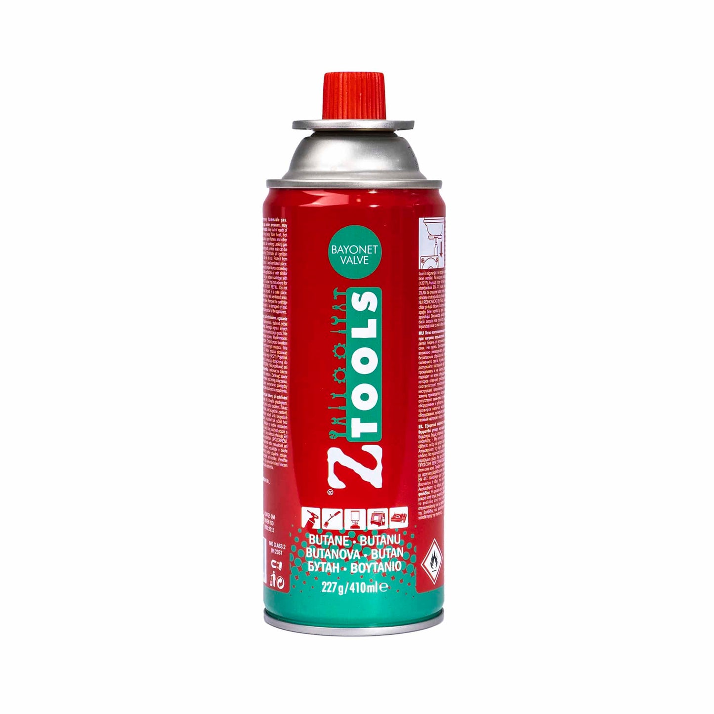 Butelie gaz spray pentru aragaze portabile, 227g - 410ml