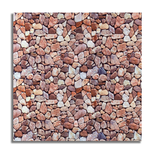 Panou decorativ autocolant D3522 60x60 cm Pietre