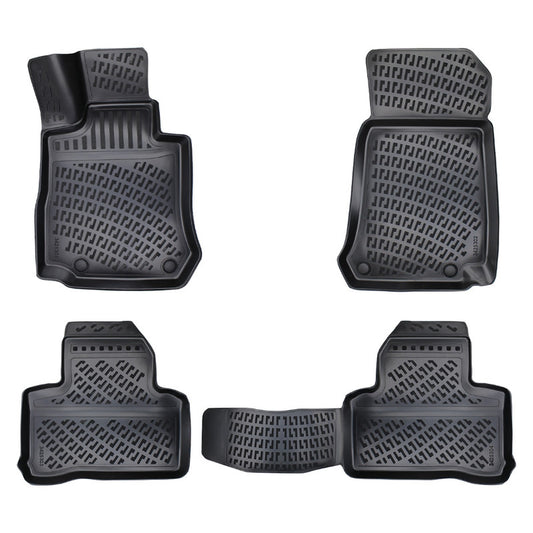 Set covorase auto cauciuc tip tavita pentru mercedes glc x253 / c253 2015-2022