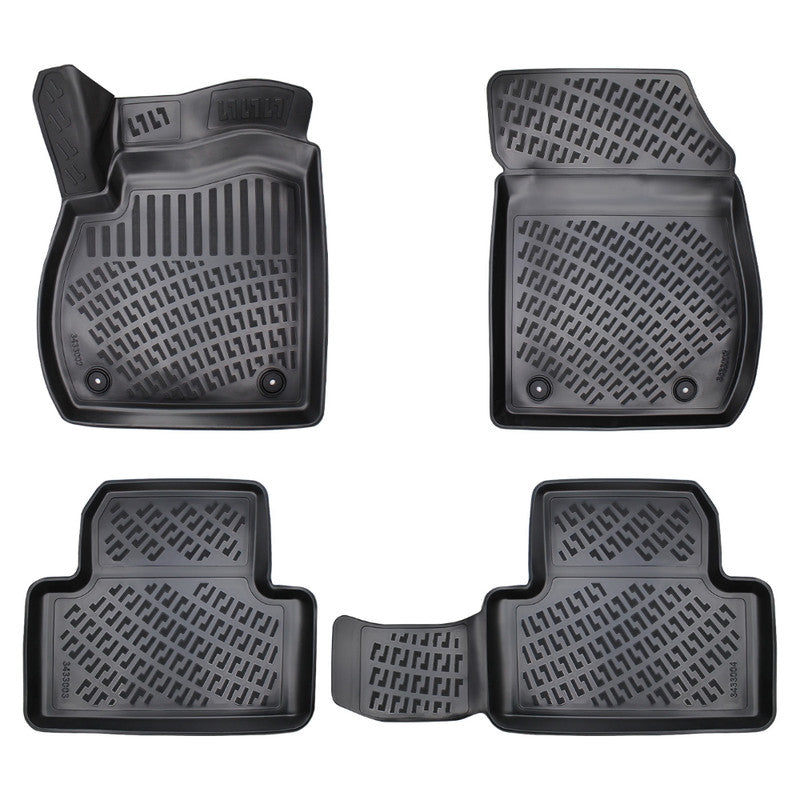 Set covorase auto cauciuc tip tavita pentru opel zafira tourer c 2011-2019