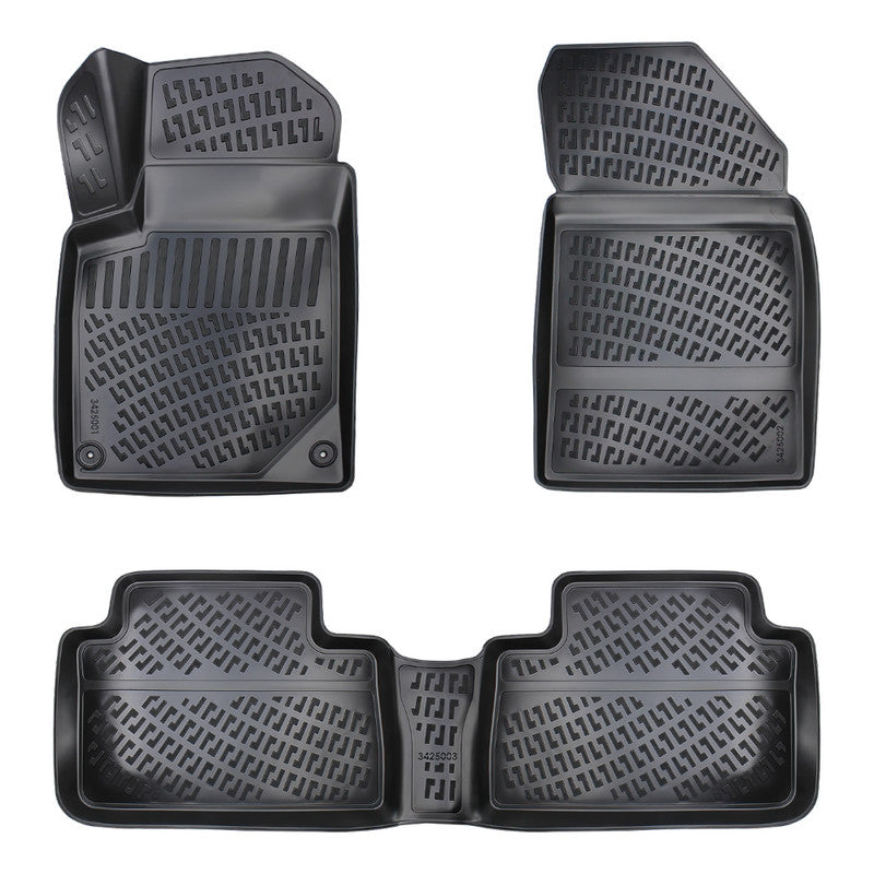 Set covorase auto cauciuc tip tavita pentru peugeot 407 2003-2010