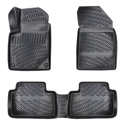 Set covorase auto cauciuc tip tavita pentru peugeot 407 2003-2010