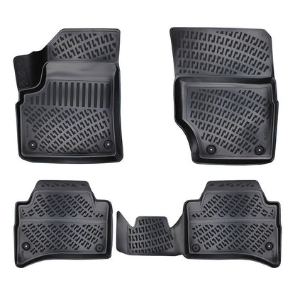 Set covorase auto cauciuc tip tavita  pentru vw touareg i (7l) 2002-2010