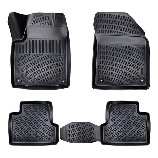Set covorase auto cauciuc tip tavita pentru jeep cherokee (kl) 2014-2019