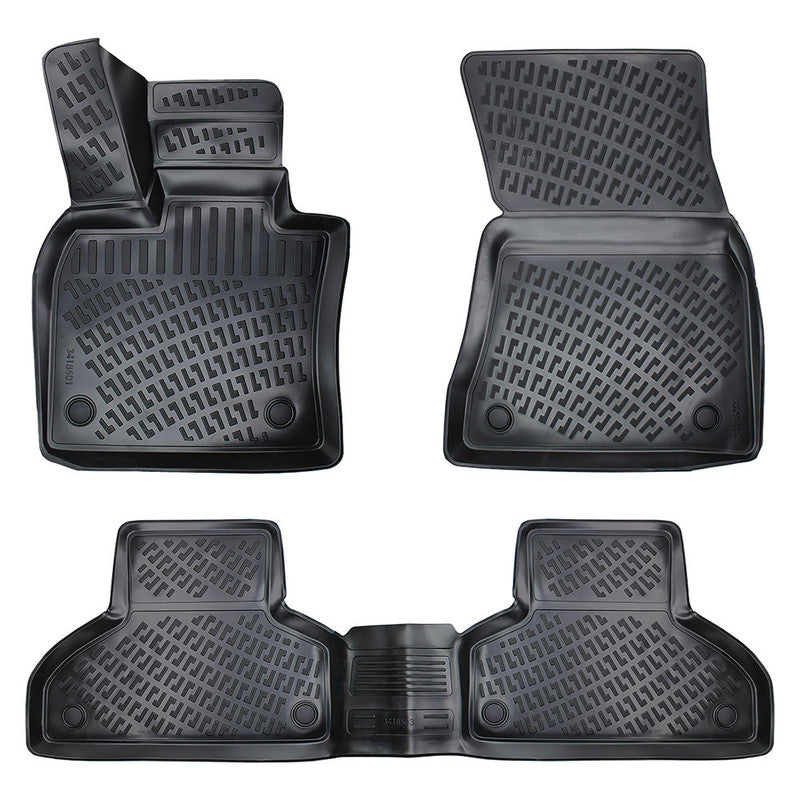 Set covorase auto cauciuc tip tavita pentru bmw x6 f16 2014-2019