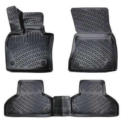 Set covorase auto cauciuc tip tavita pentru bmw x6 f16 2014-2019