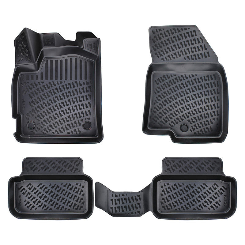 Set covorase auto cauciuc tip tavita pentru dacia sandero stepway prestige/extreme/expression 2020-