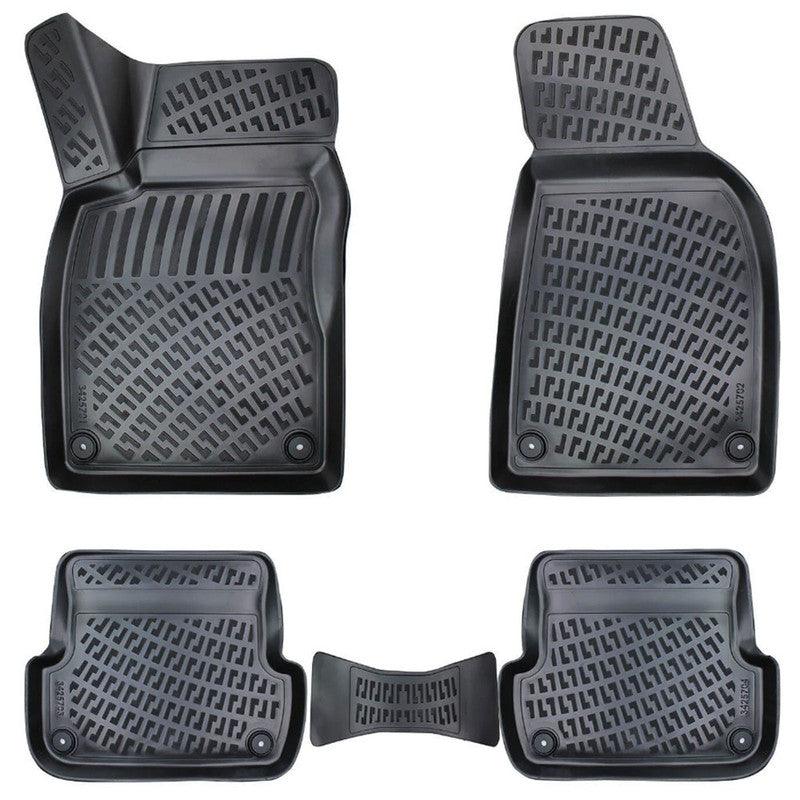 Set covorase auto cauciuc tip tavita pentru audi a4 b6 (8e) 2000-2004