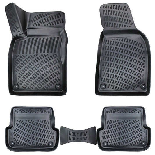 Set covorase auto cauciuc tip tavita pentru audi a4 b6 (8e) 2000-2004