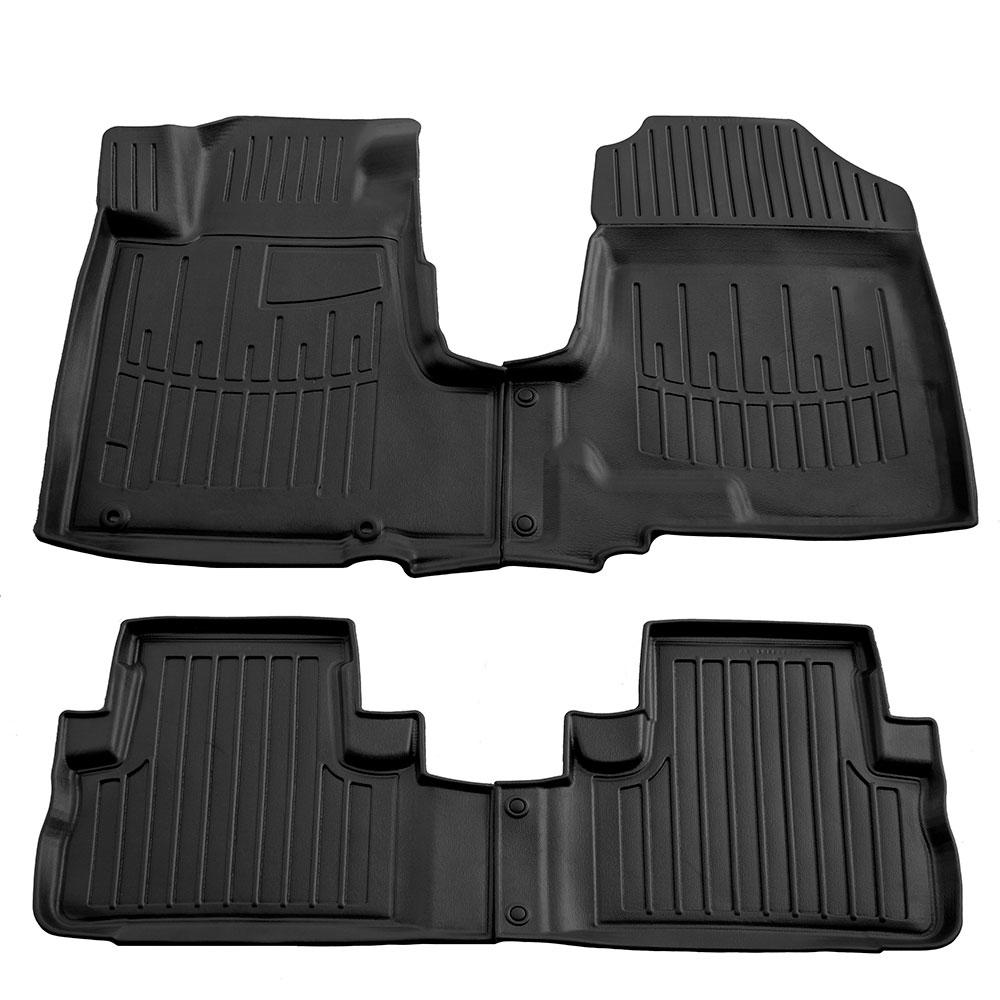 Set covorase auto cauciuc tip tavita pentru honda cr-v iii (2006-2012)