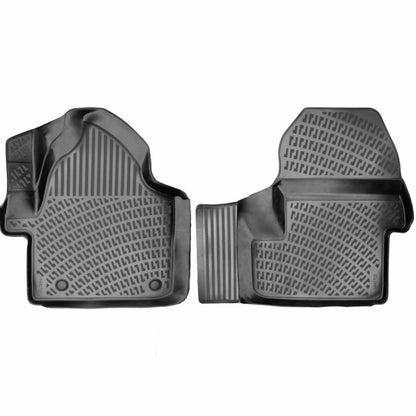 Set covorase auto cauciuc tip tavita pentru vw crafter i van (fata) 2006-2017