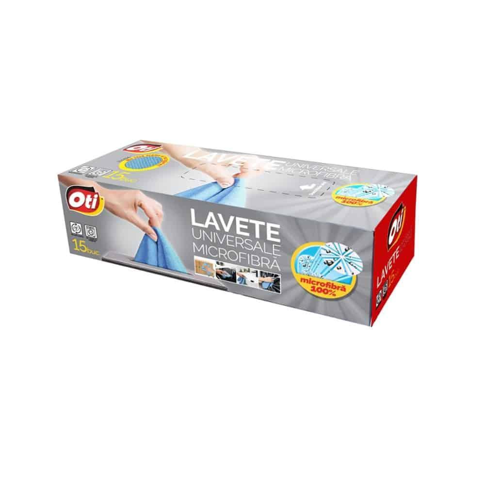 Set 15 lavete din microfibra in cutie pop-up OTI / 5948908017025 - 221.ro