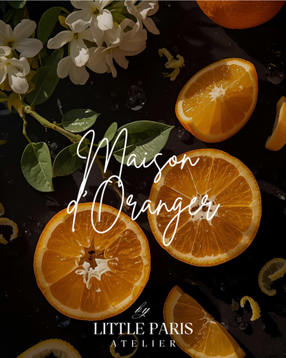 Lumânare parfumată Maison d'Oranger- Neroli • Mandarine • Yuzu