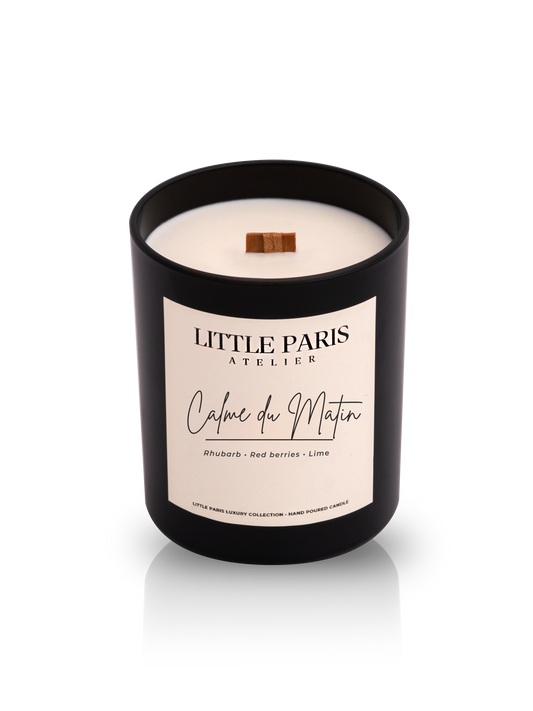 Lumânare parfumată Calme du Matin - Rubarba • Fructe roșii • Lime