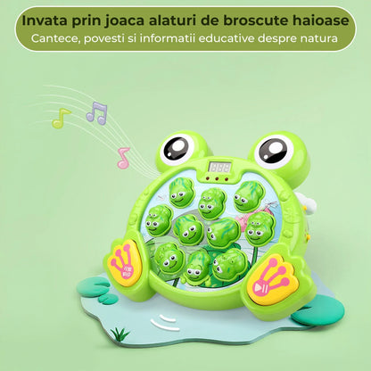 Joc Interactiv Timebox, "Loveste Broscuta" cu 2 Ciocanele, Verde