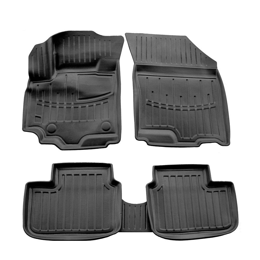 Set covorase auto cauciuc tip tavita pentru suzuki sx4 i (2006-2013)