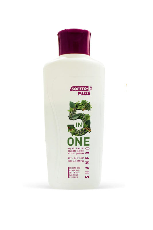 Șampon Natural 5 în 1 Anticădere