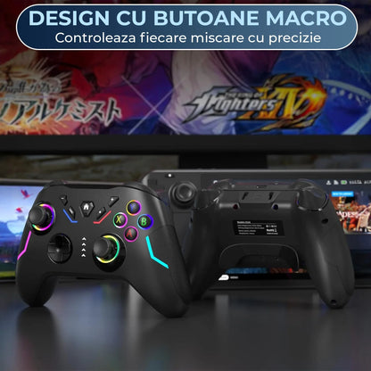 Controller Wireless Timebox, Nintendo Switch si Steam Deck, Negru
