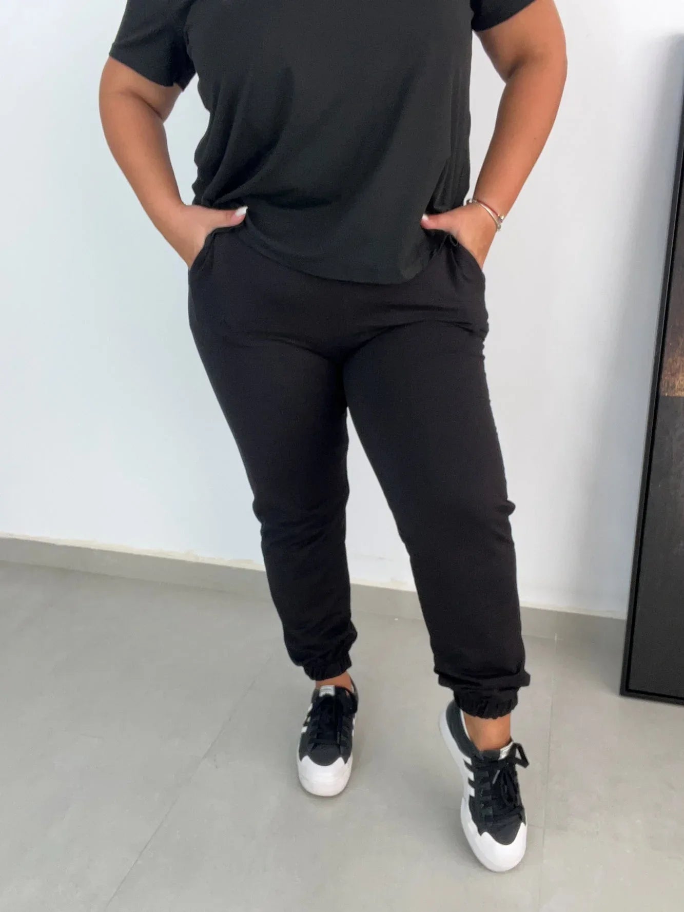 Pantalon dama marimi mari de trening 6214-23