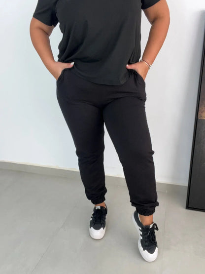 Pantalon dama marimi mari de trening 6214-23