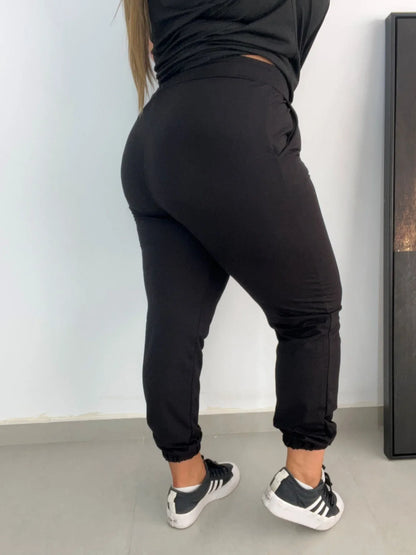 Pantalon dama marimi mari de trening 6214-23