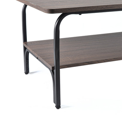 Masuta de cafea, stil modern, inaltime 45cm, Naimeed 628, Stejar Inchis