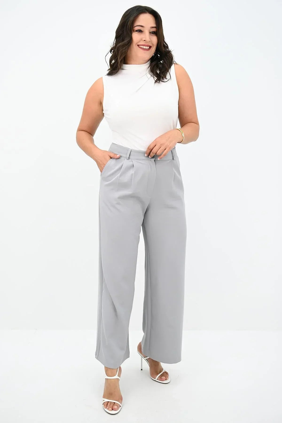 Pantaloni dama marimi mari 6299