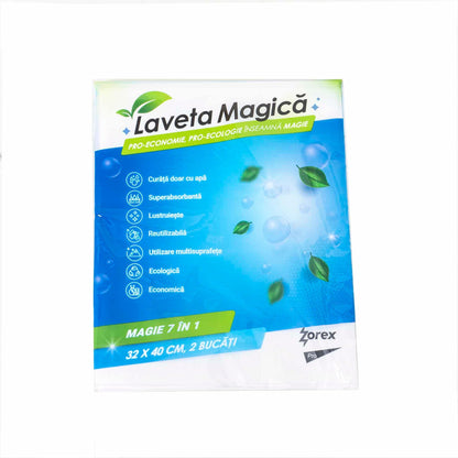 Laveta magica universala, 32x40cm, 2bucati Z-TOOLS / 6422465033142 - 221.ro
