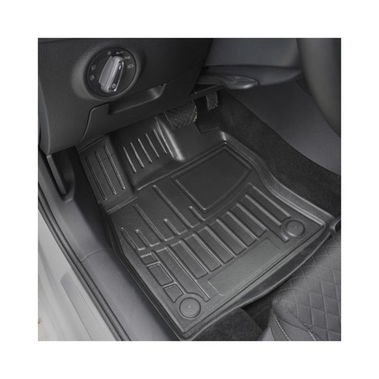 Set covorase auto cauciuc tip tavita pentru vw polo v (2009-2017)