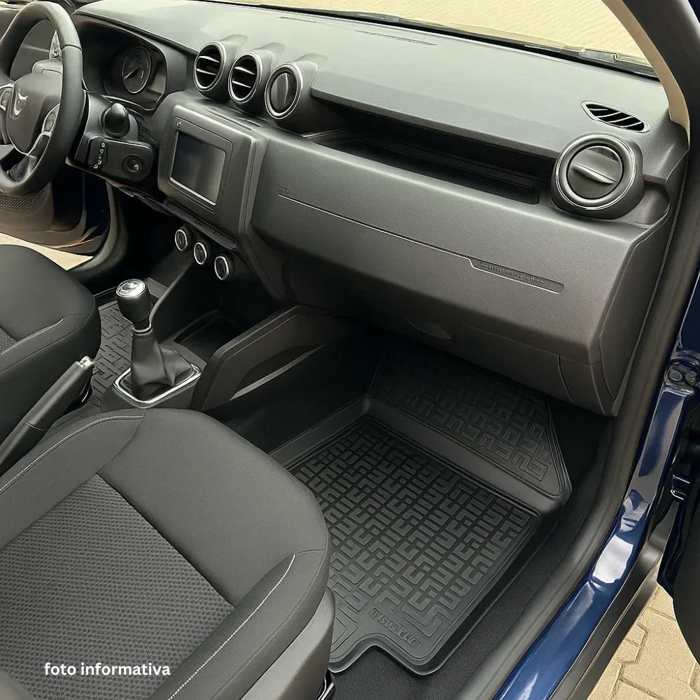 Covorașe Tăviță Dacia Duster 2018–2022 4x2 Prestige – Rizline - 221.ro