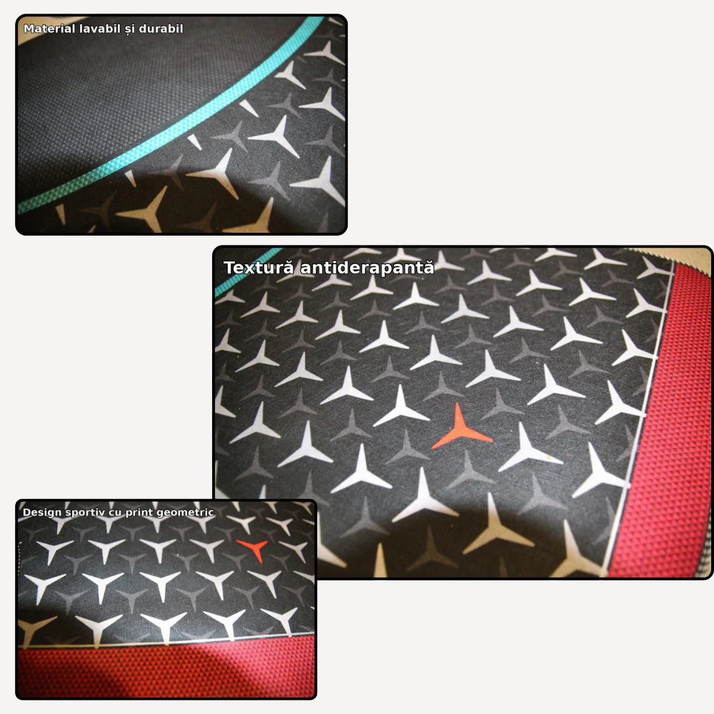 Covorașe Universale Mercedes-Benz – Design Abstract Stea 3 Colțuri