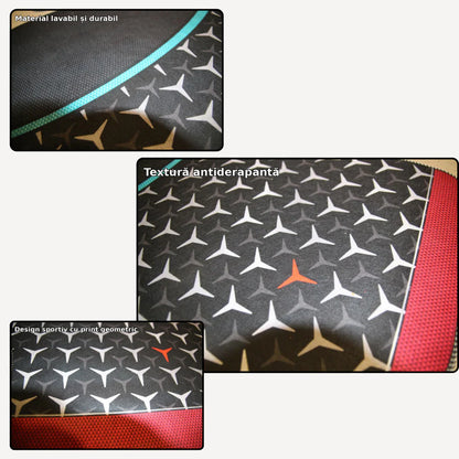 Covorașe Universale Mercedes-Benz – Design Abstract Stea 3 Colțuri