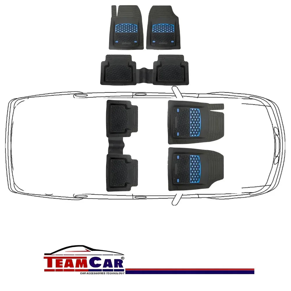 Covorase Auto TeamCar® Tip Tavita Compatibile Suzuki SX4 S-Cross II (2021–prezent) - Suv Blue - 221.ro