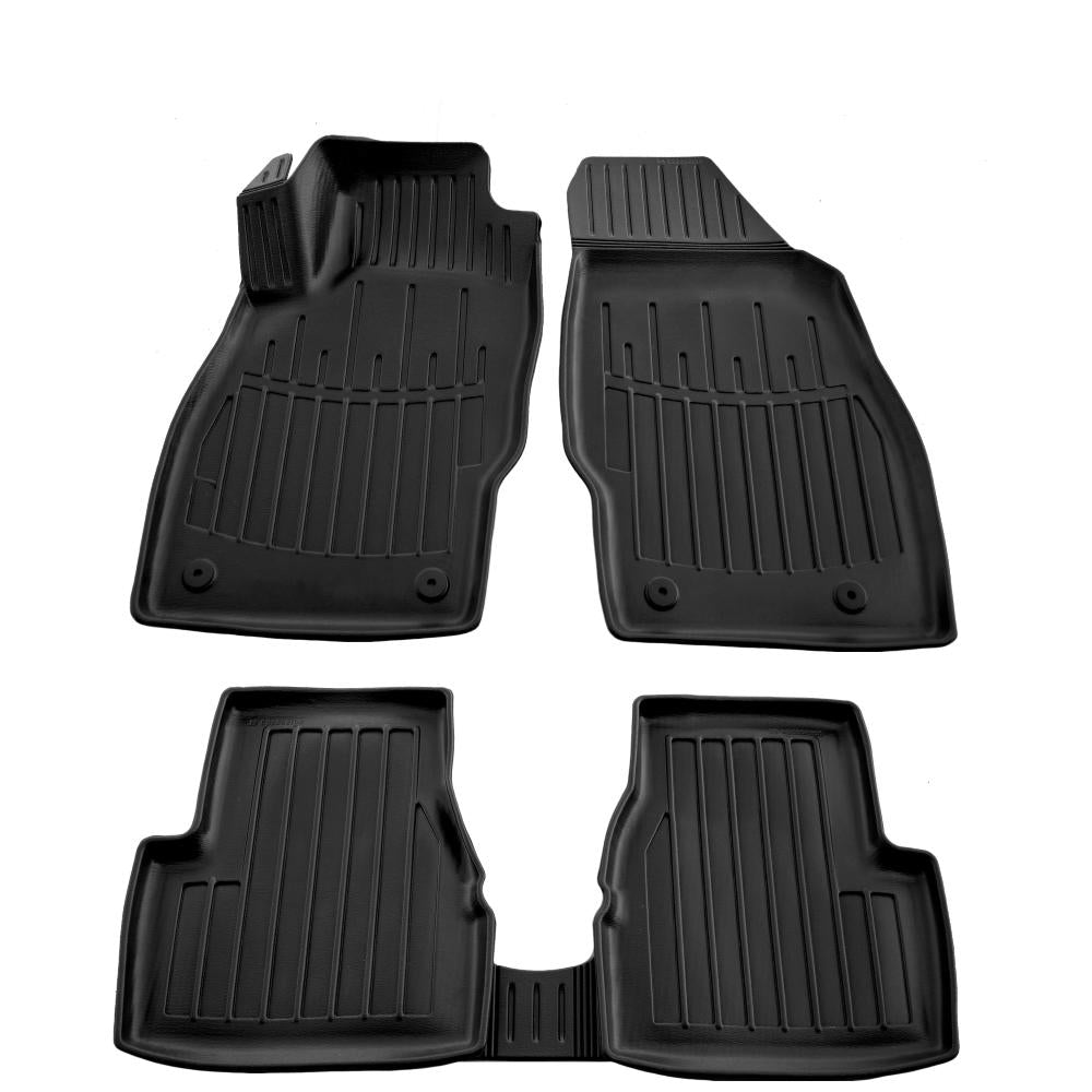 Set covorase auto cauciuc tip tavita pentru opel corsa d (2006-2014)