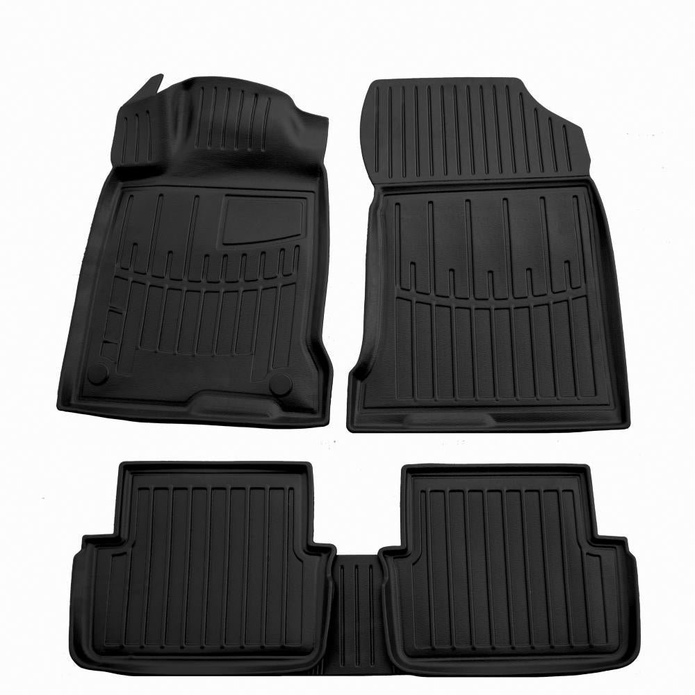 Set covorase auto cauciuc tip tavita pentru renault laguna iii (t) (2007-2015)