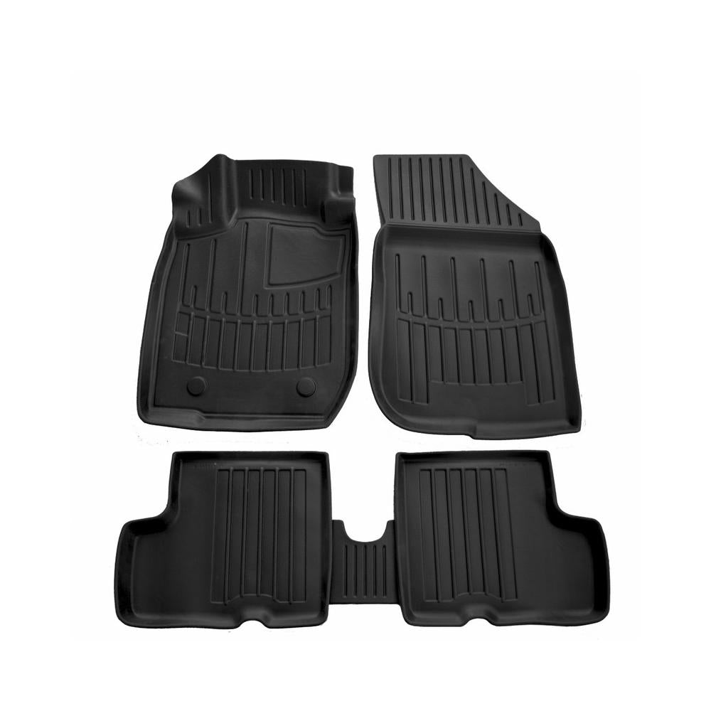 Set covorase auto cauciuc tip tavita pentru dacia duster 2wd (2015-2018)