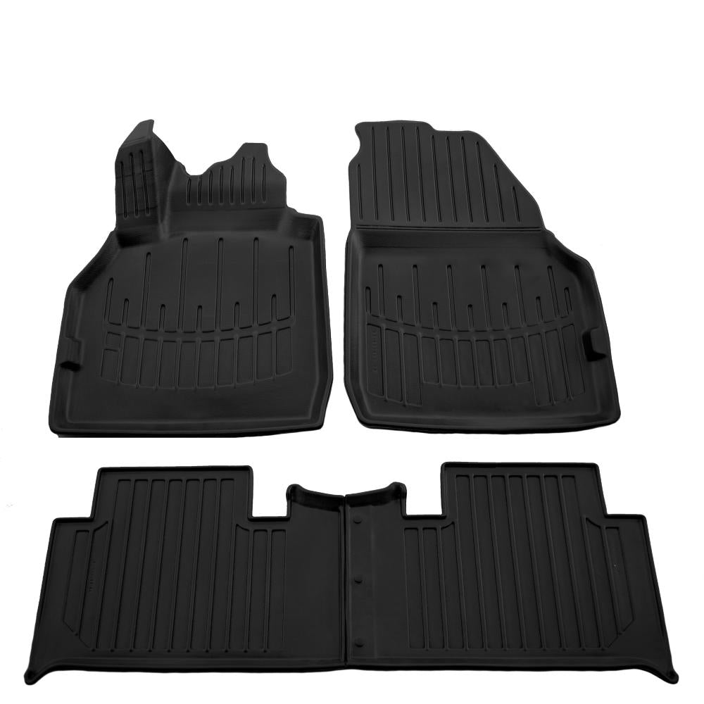 Set covorase auto cauciuc tip tavita pentru renault scenic ii (2003-2009)