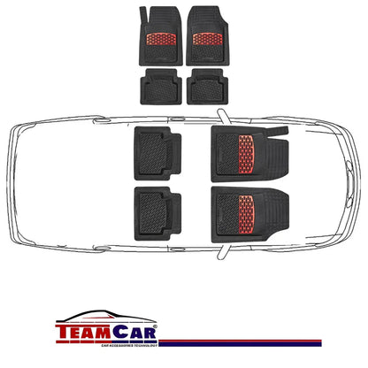 Covorase Auto TeamCar® Tip Tavita Compatibile Mitsubishi ASX II (2023–prezent) - Suv Red - 221.ro