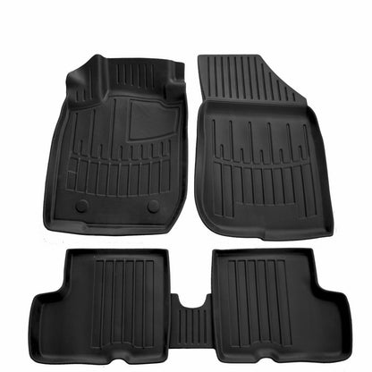 Set covorase auto cauciuc tip tavita pentru dacia duster 2wd (2010-2015)