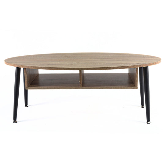 Masuta de cafea, stil modern, inaltime 46cm, Naimeed 801-2, Salcam Deschis