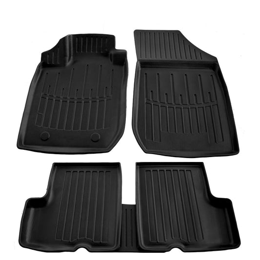 Set covorase auto cauciuc tip tavita pentru dacia logan mcv (2006-2012)