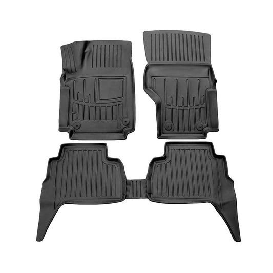 Set covorase auto cauciuc tip tavita pentru vw amarok (2010-2022)