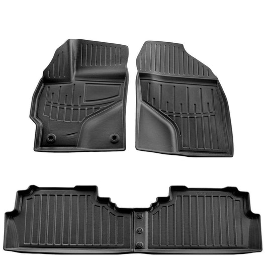 Set covorase auto cauciuc tip tavita  pentru toyota prius v (2011-2015)