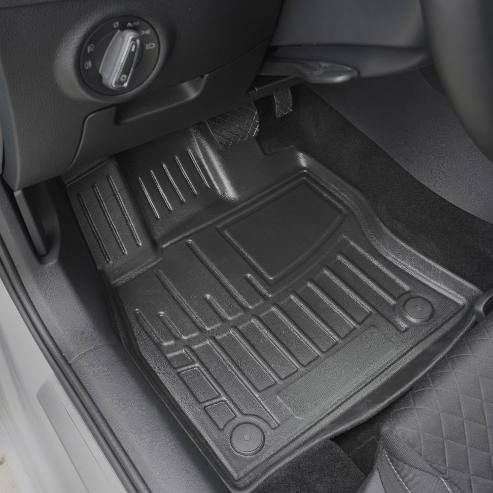 Set covorase auto cauciuc tip tavita pentru renault fluence (2009-2015)