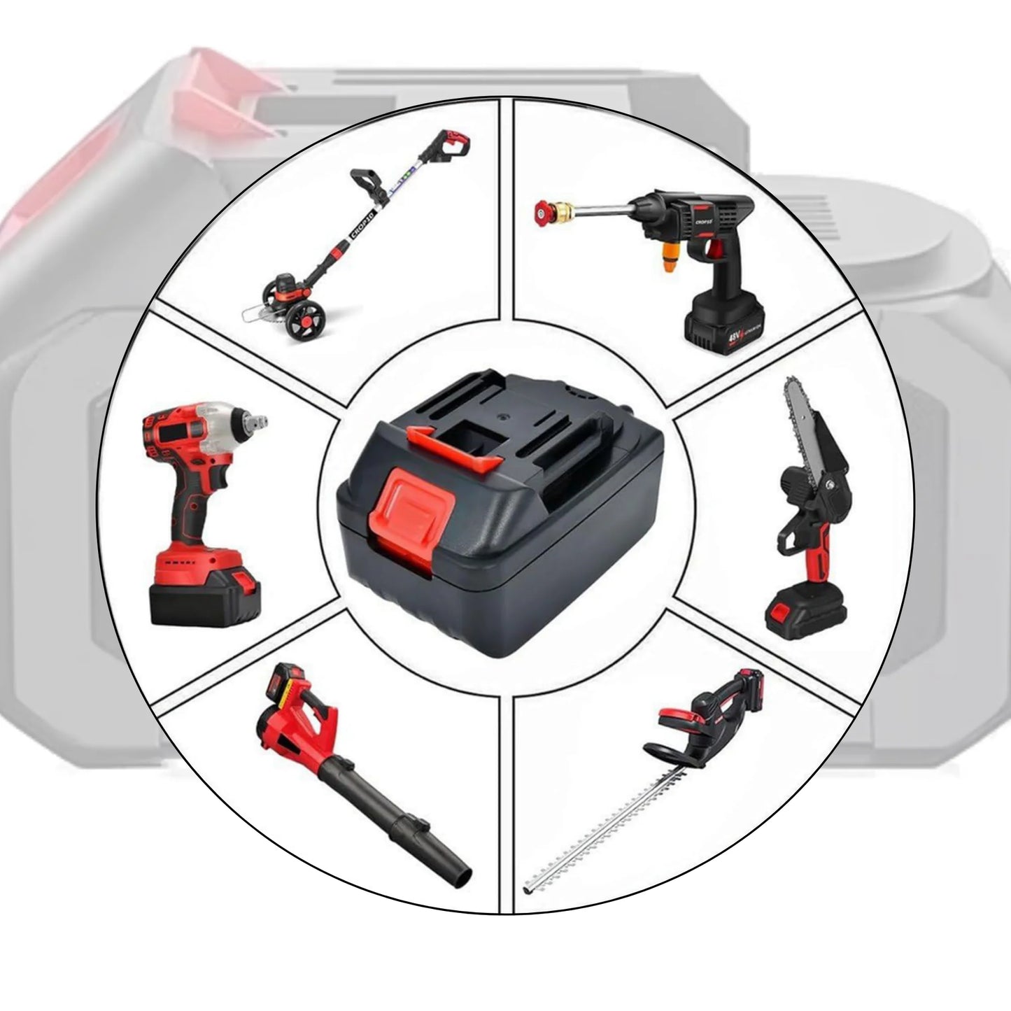 Acumulator Li-Ion 48Vf MAX, 4000mAh, compatibil unelte electrice fără fir